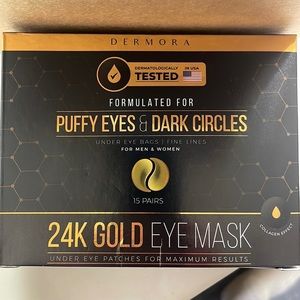 24 K Gold eye masks